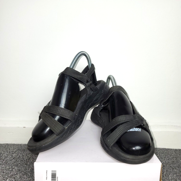 Skechers Shoes - Skechers Women's On The Go 600 Brilliancy Black Sandals UK Size 4